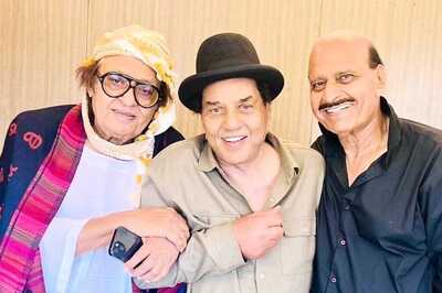 In Pics: Dharmendra’s Reunion With His ‘Yaar Purane’ Ranjeet And Avtar Gill Takes Back Fans To 90s Era