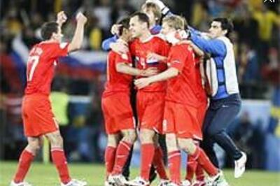 Russia send Sweden packing, enter quarter-finals