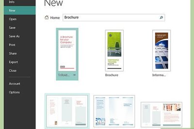 How to Create Brochures Using Microsoft Publisher