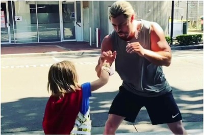 Chris Hemsworth Battles 'Little Thor' in Adorable Video