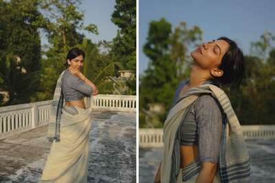 Actress Madonna Sebastian Is Unleashing Her Usual Dose Of Oomph, This Time In A Saree