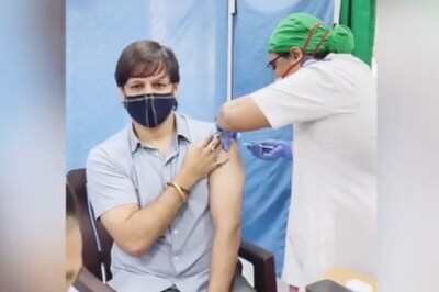 Vivek Oberoi Gets First Dose of Covid Vaccine