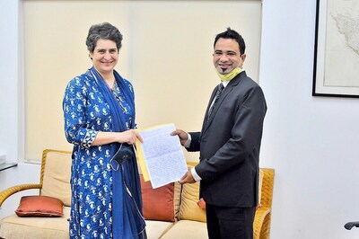 Kafeel Khan Meets Priyanka Gandhi in Delhi, Expresses Gratitude for Congress' Support During Detention