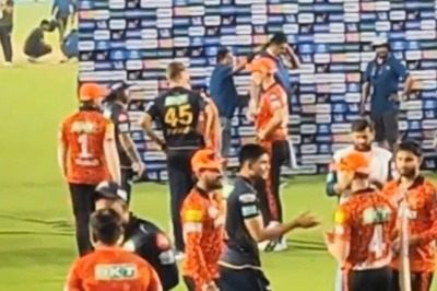 IPL 2024: GT Skipper Shubman Gill and SRH's Abhishek Sharma Involved in Banter After Gujarat Beat Hyderabad