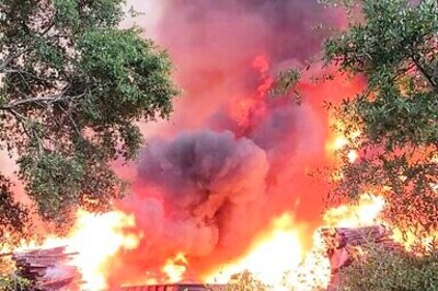 Huge Blaze Engulfs Railroad Tie Recycling Plant In Alabama