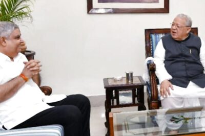 Bengal Guv Jagdeep Dhankhar Meets Rajasthan Counterpart Kalraj Mishra, CM Ashok Gehlot