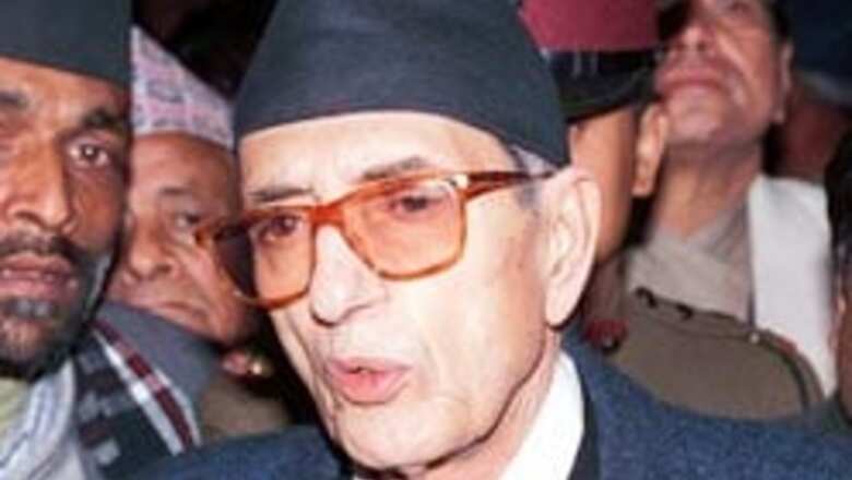 PM talks to Koirala over phone