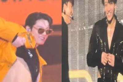 BTS: Jungkook Flashes His Abs During PTD Las Vegas Concert on ARMYs' Demand, Jimin Buttons His Blazer