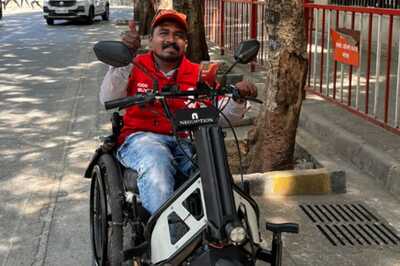 Zomato CEO Re-Shares Photo Of Specially Abled Delivery Agent And It Is Winning Hearts