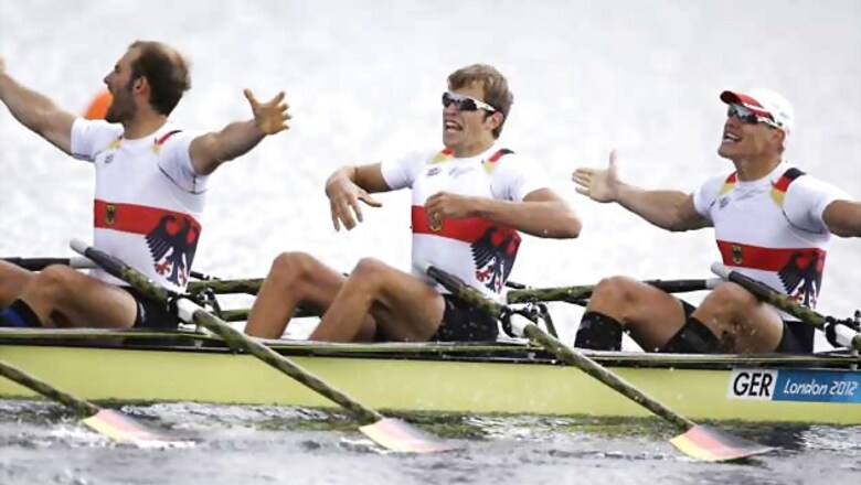 Germany wins Olympic gold in men's quad sculls