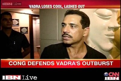 Congress leader Durgadas Kamat apologises for Robert Vadra's angry snap