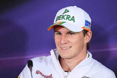 Nico Hulkenberg finds the shoe that fits