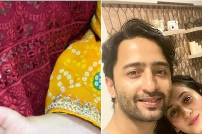 Shaheer Sheikh Shares Glimpse of Daughter Anaya to Wish Fans on Diwali, See Pic
