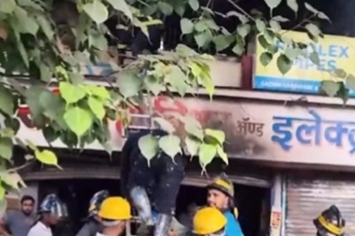 Pune: 4 Dead in Massive Fire at Electric Hardware Store; Short Circuit Behind Blaze