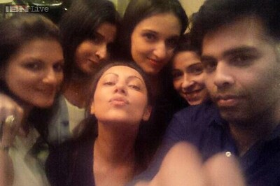 Tiff? What tiff? Karan Johar parties with SRK's wife Gauri; posts photo on Twitter