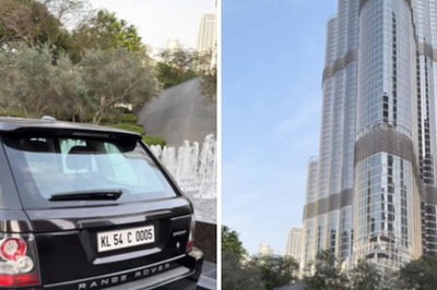 Businessman Parks Range Rover With Kerala Number Plate Outside Burj Khalifa, Desis Are Super Proud