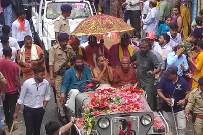 145th Rath Yatra Commences in Ahmedabad in Full Force After Two Years; Amit Shah Performs Morning Aarti