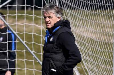 Champions League failure won't spark his exit as Inter coach, says Mancini