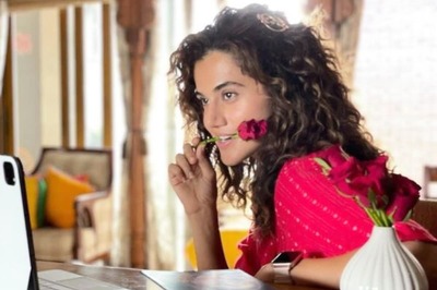 Taapsee Pannu Looks Gorgeous in Red as She Starts Haseen Dillruba Promotions