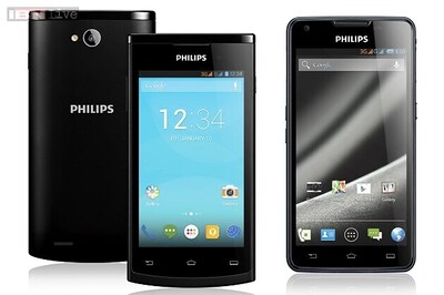 Philips re-enters Indian handset market, launches three new Android phones