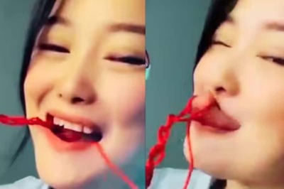 Watch: Girl Flaunts Unique Weaving Skills Using Her Tongue