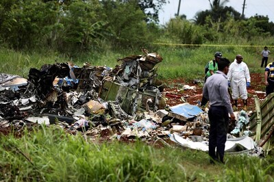 3 Survivors Pulled Out After Cuban Flight With 110 On Board Crashes Moments After Takeoff