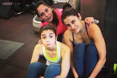 Photo of the day: Alia Bhatt pulls a post workout face